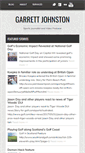 Mobile Screenshot of garrettjohnstonproductions.com